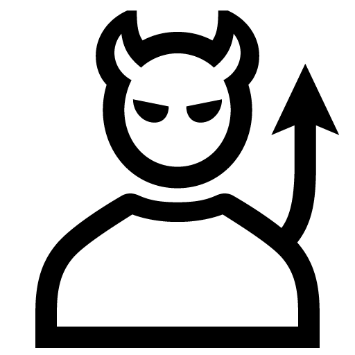 悪魔 B Icompo 商用フリーのアイコン素材サイト